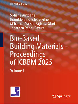 cover image of Bio-Based Building Materials--Proceedings of ICBBM 2025